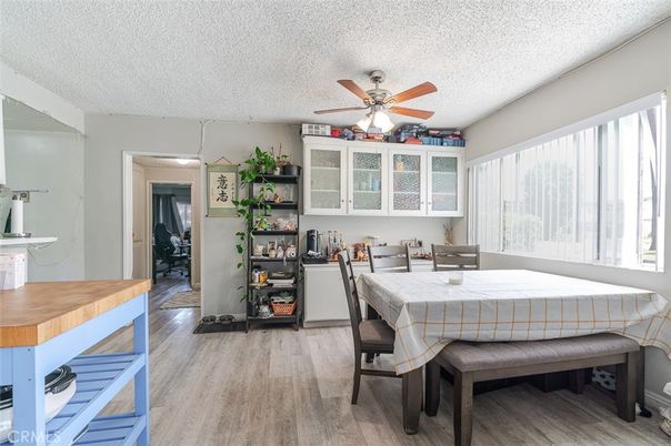 Dining room, Interior, Wood Texture Flooring
