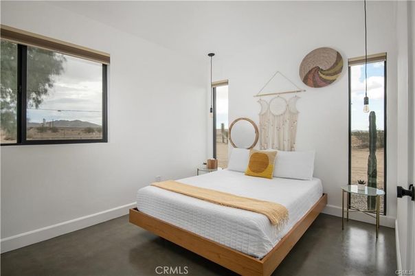 Bedroom, Interior, Pendant Lights
