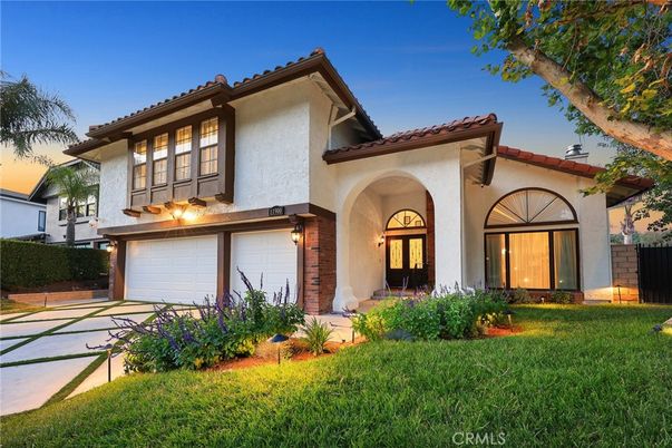 Attached, Backyard, Exterior, Facade, Mediterranean
