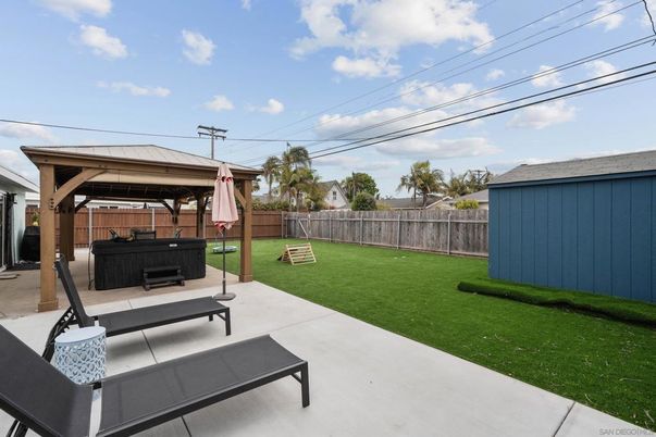 Backyard, Exterior, Hot Tub