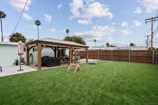 Backyard, Exterior, Hot Tub