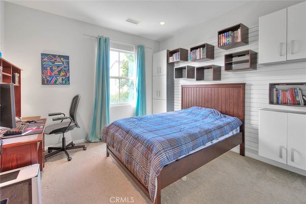 Bedroom, Home Office, Interior, Recessed Lighting