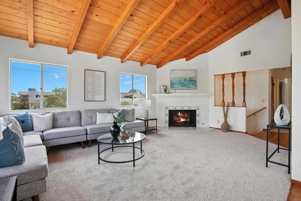 Fireplace, Interior, Living room, Wooden Beams, Wooden Ceilings