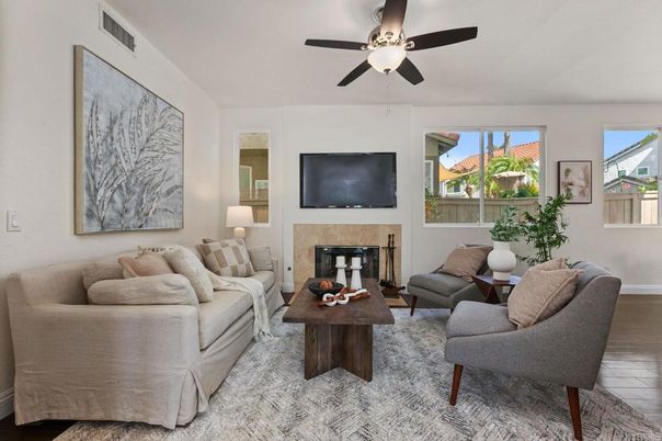 Fireplace, Interior, Living room, Wood Texture Flooring