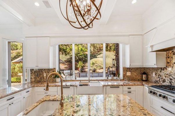 Chandelier, Interior, Kitchen, Recessed Lighting