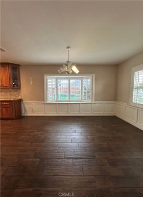 Chandelier, Empty room, Interior, Wood Texture Flooring