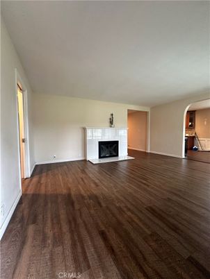 Empty room, Fireplace, Interior, Wood Texture Flooring