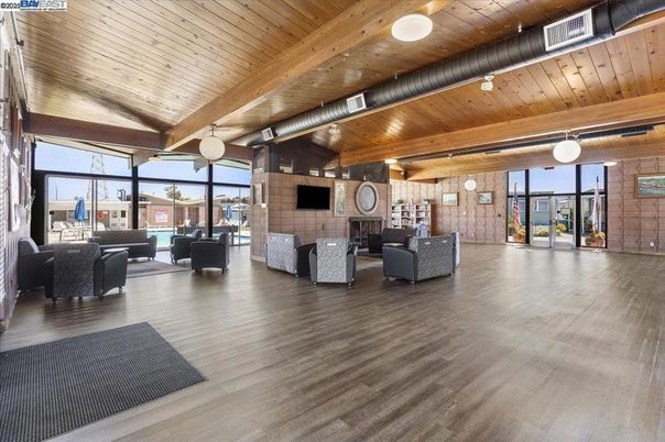 Fireplace, Interior, Living room, Stone Walls, Wooden Beams, Wooden Ceilings, Wood Texture Flooring