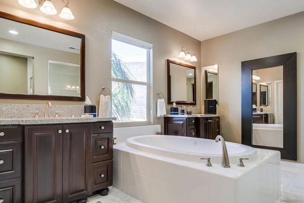 Bathroom, Dual Sink Vanities, Interior, Marble
