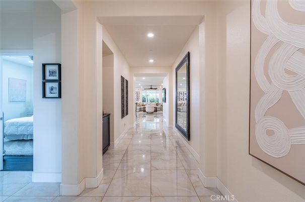 Interior, Marble, Recessed Lighting