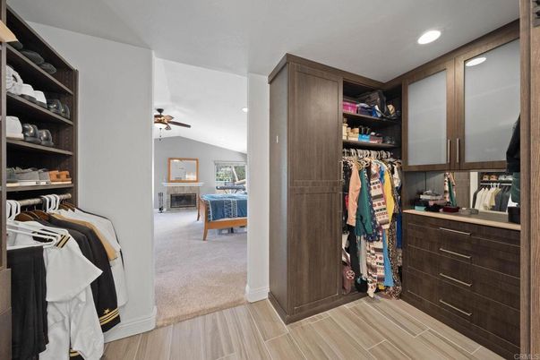 Interior, Recessed Lighting, Walk-in Closets, Wood Texture Flooring