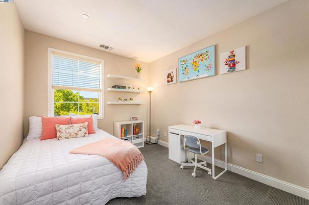 Bedroom, Home Office, Interior, Recessed Lighting