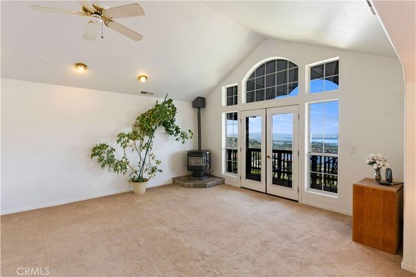 Empty room, Fireplace, Interior