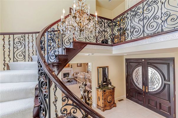 Chandelier, Interior, Recessed Lighting