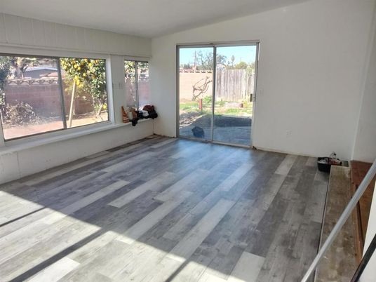 Empty room, Interior, Wood Texture Flooring