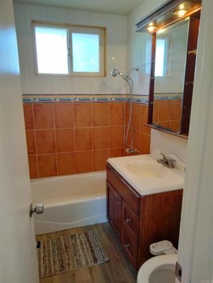 Bathroom, Interior, Wood Texture Flooring