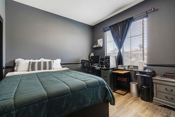 Bedroom, Home Office, Interior, Wood Texture Flooring