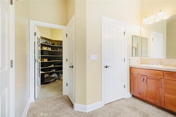 Bathroom, Interior, Tile Countertops, Walk-in Closets