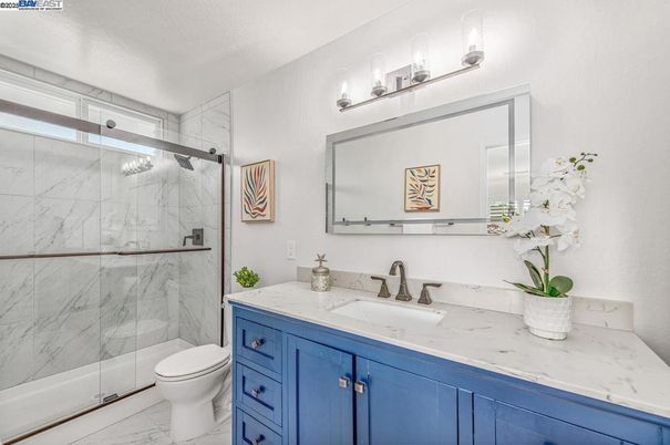Bathroom, Glass Shower, Interior, Marble, Marble Walls