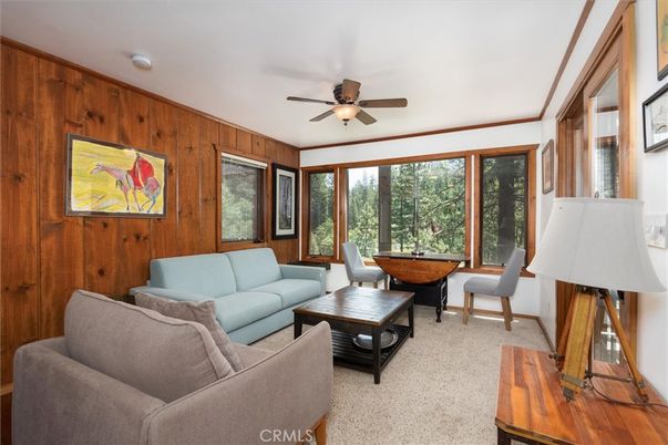 Interior, Living room, Wooden Walls