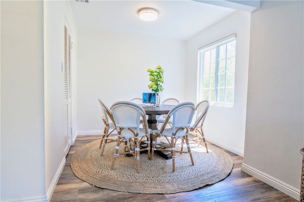 Dining room, Interior, Wood Texture Flooring