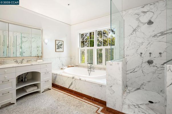 Bathroom, Interior, Marble Walls