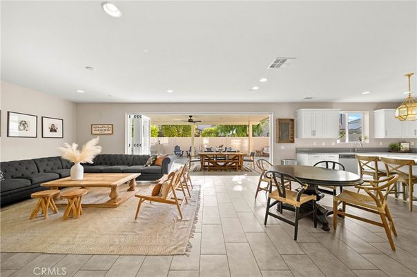 Dining room, Interior, Kitchen, Living room, Pendant Lights, Recessed Lighting
