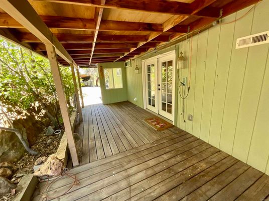 Exterior, Wood Texture Flooring