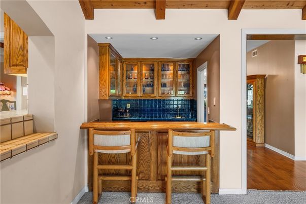 Interior, Recessed Lighting, Wooden Beams, Wood Texture Flooring