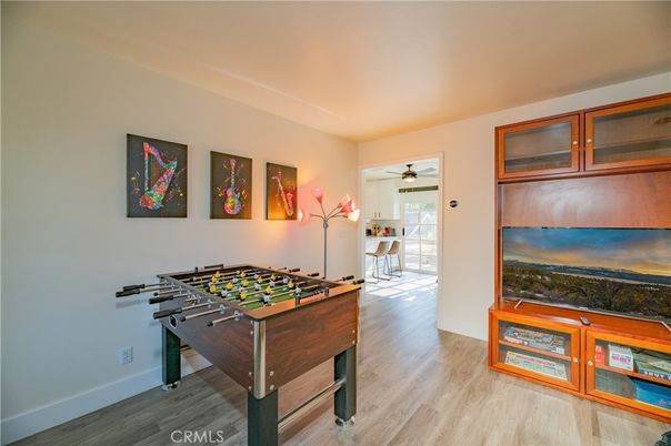 Game Room, Interior, Wood Texture Flooring