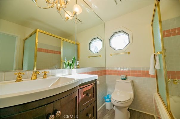 Bathroom, Interior, Wood Texture Flooring