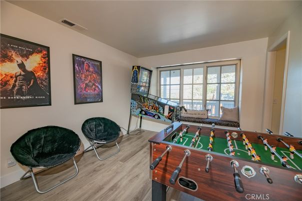 Game Room, Interior, Wood Texture Flooring