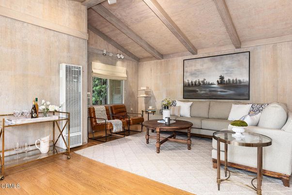 Interior, Living room, Wooden Beams, Wood Texture Flooring, Wooden Walls