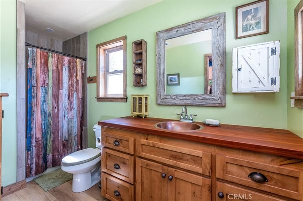 Bathroom, Interior, Wood Texture Flooring