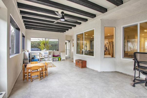 Dining room, Interior, Wooden Beams