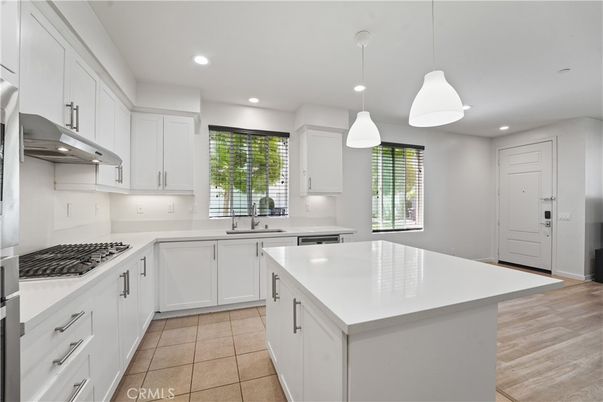 Interior, Kitchen, Pendant Lights, Recessed Lighting