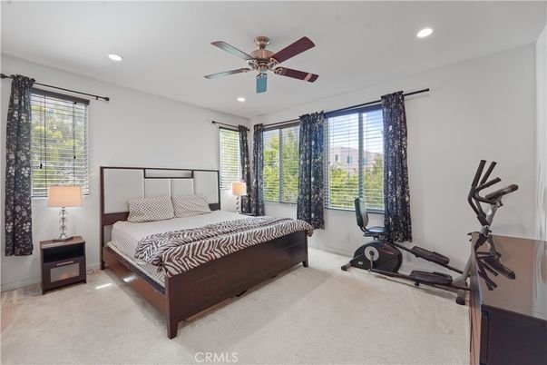 Bedroom, Fitness Equipment, Interior, Recessed Lighting