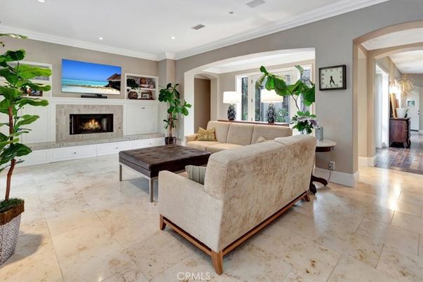Fireplace, Interior, Living room, Recessed Lighting