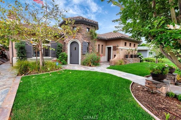 Backyard, Exterior, Facade, Mediterranean