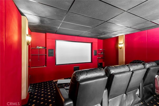 Home Theatre Room, Interior, Projection Screen, Theatre Room
