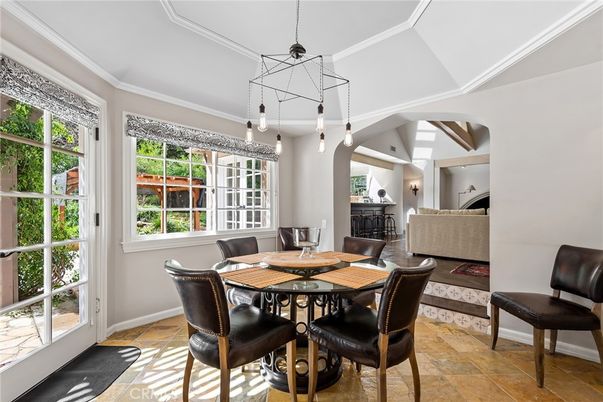 Dining room, Interior, Pendant Lights