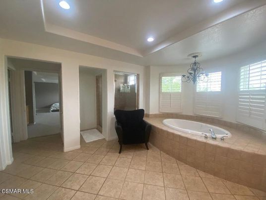 Bathroom, Chandelier, Interior, Recessed Lighting