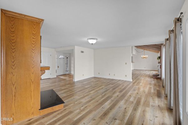 Empty room, Interior, Wood Texture Flooring