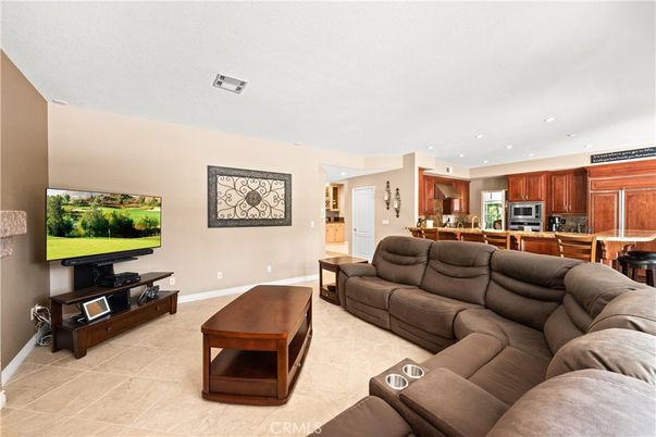 Dining room, Interior, Kitchen, Living room, Recessed Lighting, Stainless Steel Appliances