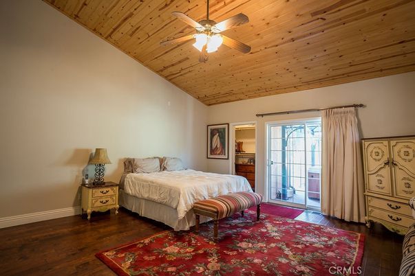 Bedroom, Interior, Wooden Ceilings, Wood Texture Flooring