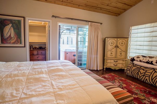 Bedroom, Interior, Wooden Ceilings