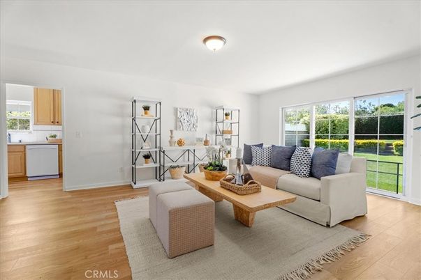 Interior, Kitchen, Living room, Wood Texture Flooring