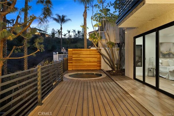 Exterior, Pool, Wood Texture Flooring