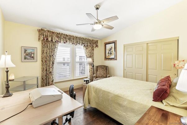 Bedroom, Home Office, Interior, Wood Texture Flooring