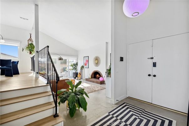 Fireplace, Interior, Pendant Lights